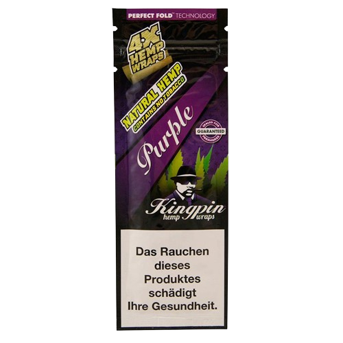 King Pin Hemp Wrap Purple