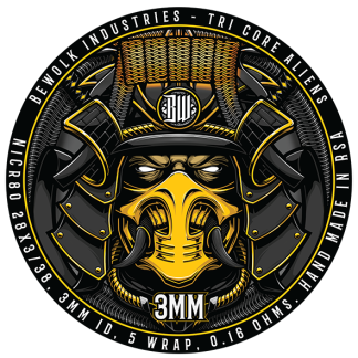 Bewolk Tri-Core Alien 3.0mm 0.16 Ohm Coil Set